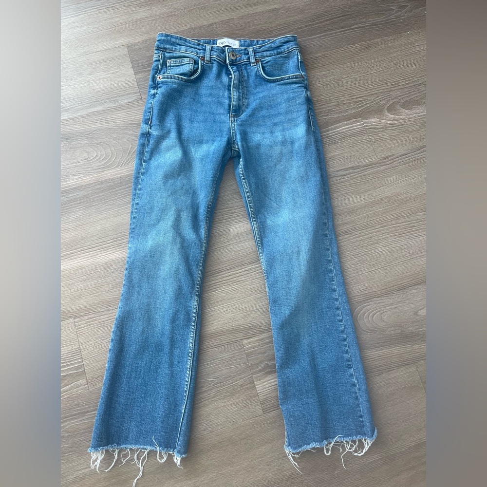 Zara Light Blue Denim Jeans